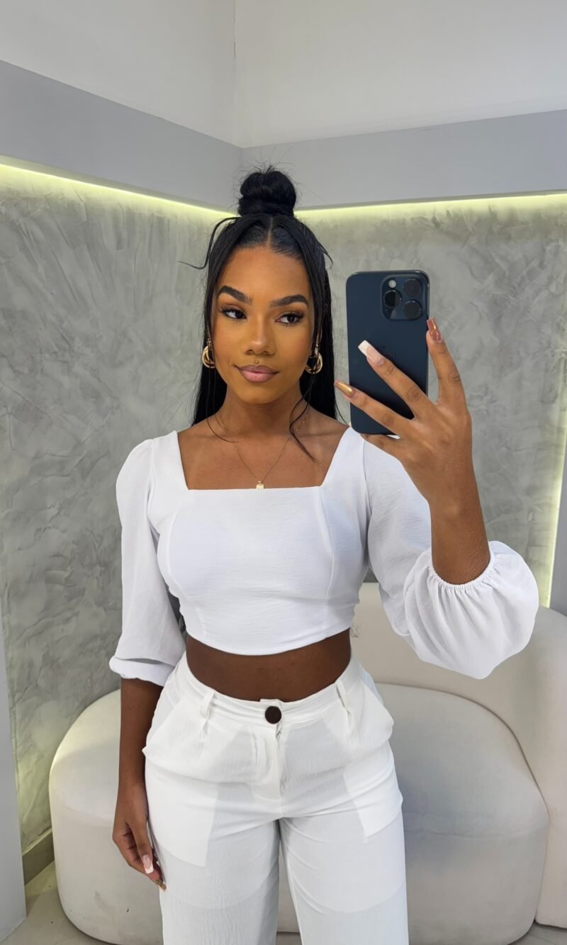 Cropped Verônica - Branco