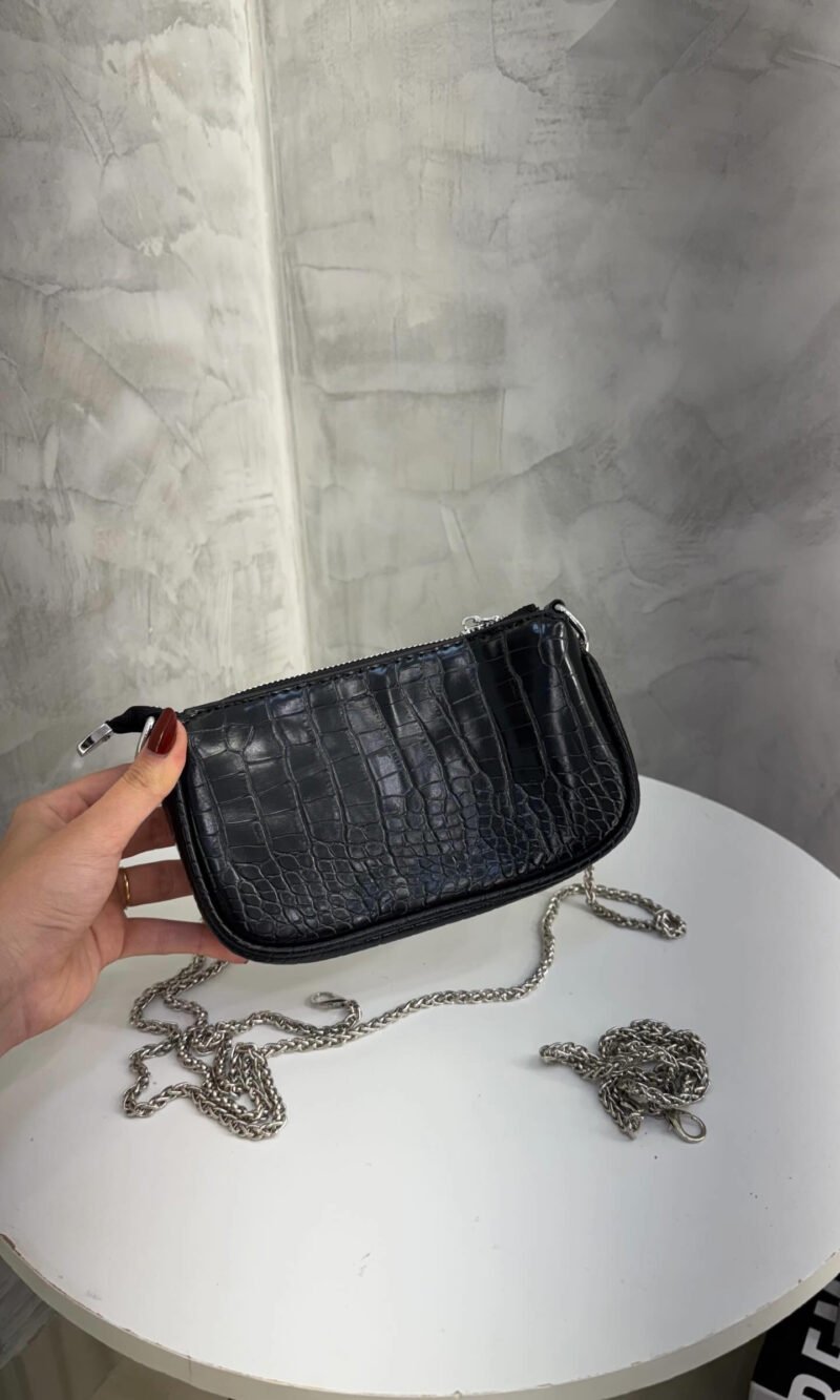 Bolsa Glamour Croco