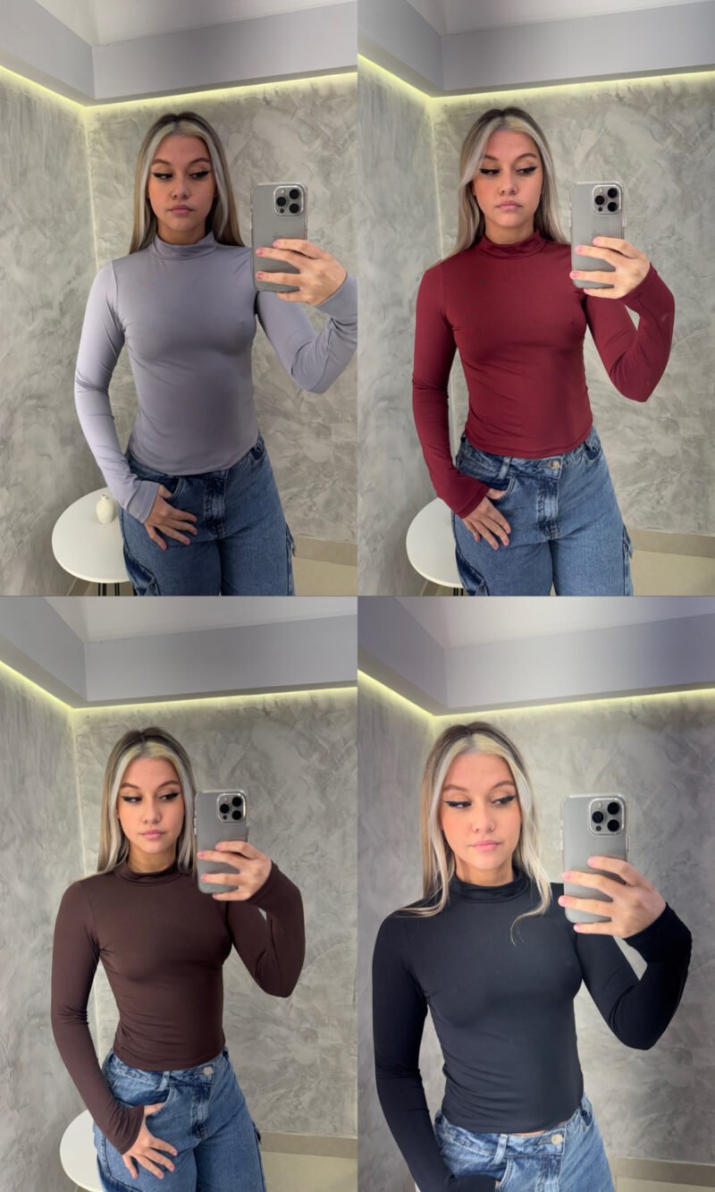 Blusa Gola Alta