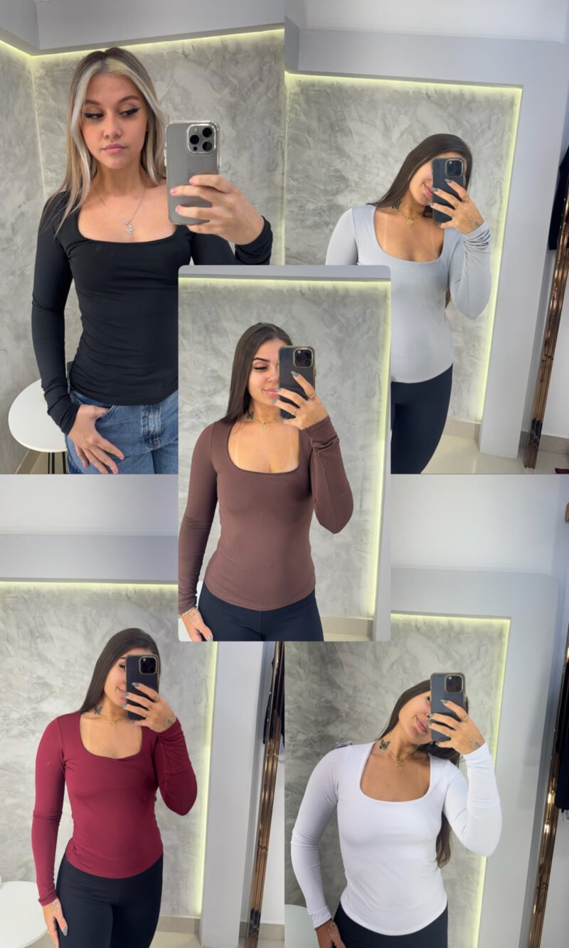 Blusa Gola Quadrada