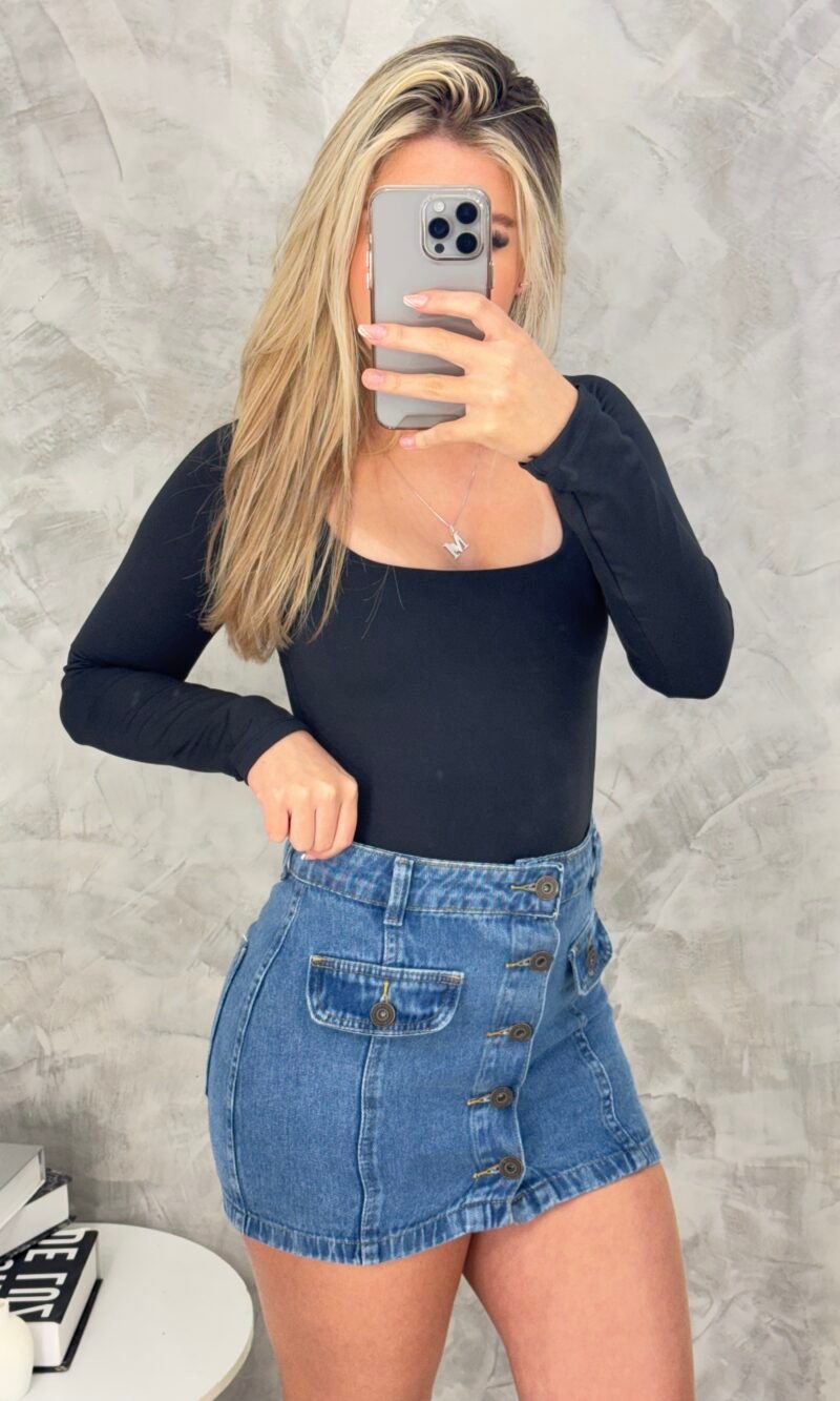 Saia Jeans Roberta