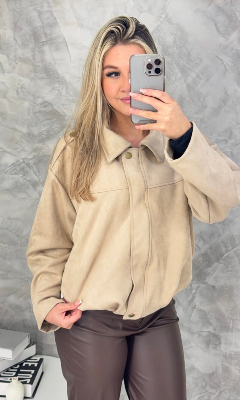 Jaqueta Suede Hailey